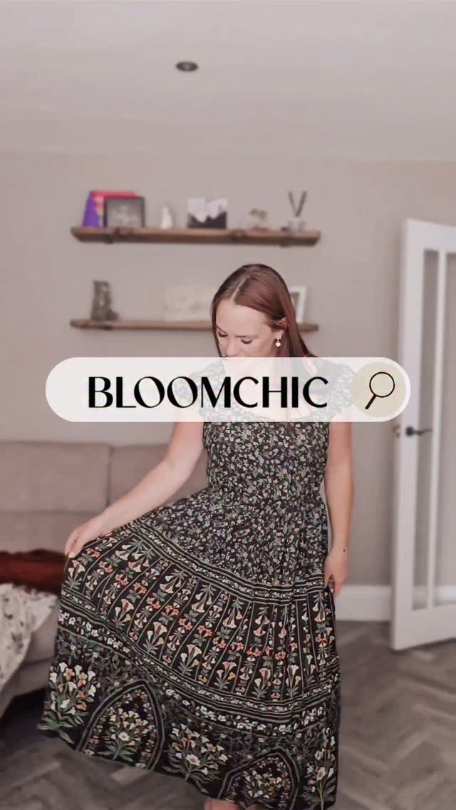 Instagram post by @mama_2_lola_priya for Bloomchic. Caption reads: Hit that search button...

Check out my dress haul....