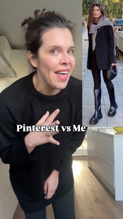 Instagram post by @40plusnotgivingupyet for New Look. Caption reads: GODDESS VS Me I could say but I love the look what....