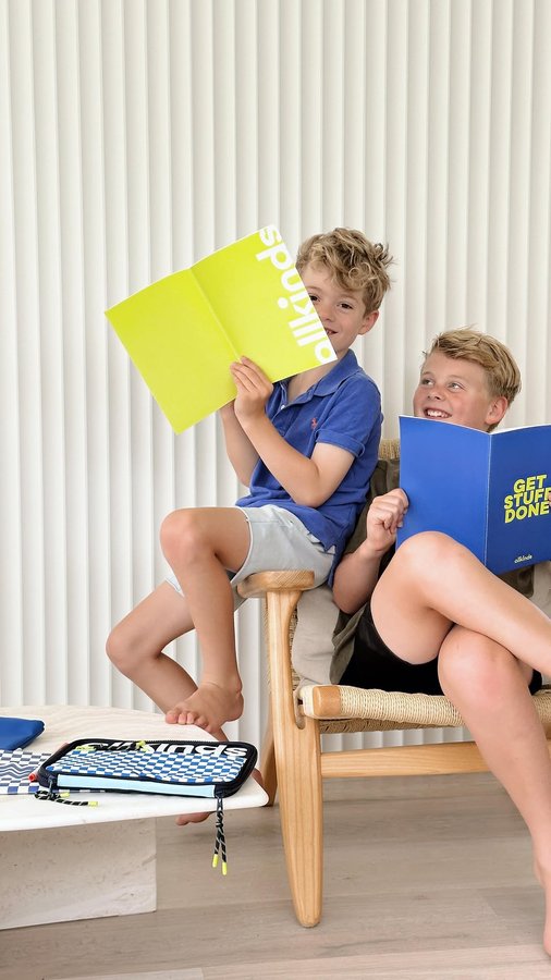 Instagram post by @jessdempsey for Allkinds. Caption reads: Taking cool to school with @allkinds ✨ we all know....