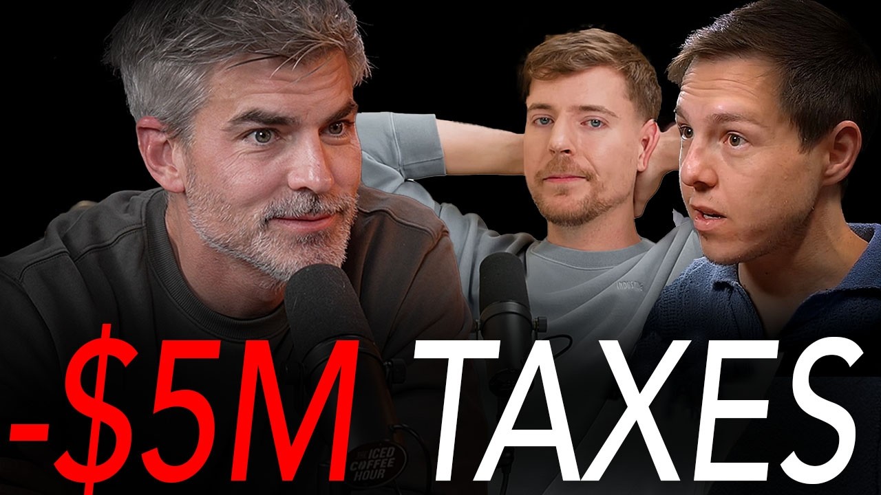 YouTube post by @TheIcedCoffeeHour for Magic Mind. Caption reads: [...] visibility at....