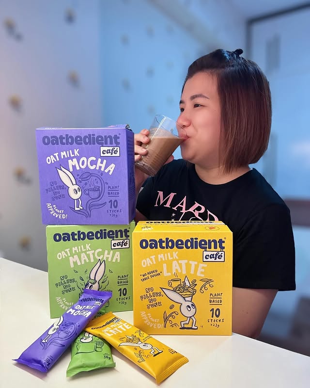 Instagram post by @mmmiinnn for Oatbedient. Caption reads: There is no prize in guessing which is my favorite....