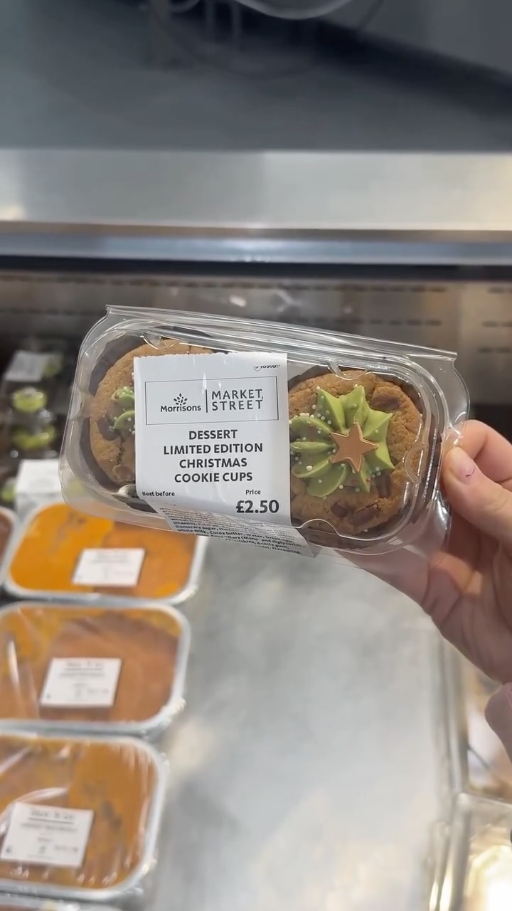 Instagram post by @newfoodspotteruk for Morrisons. Caption reads: OMG LOOK WHATS JUST LANDED IN @morrisons....