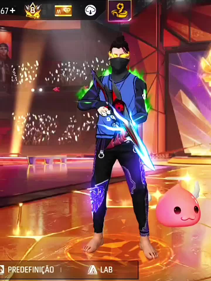 TikTok post by @reizinx7ff.ofc for Garena Free Fire IT. Caption reads: #CapCut #viralizarnotiktok....