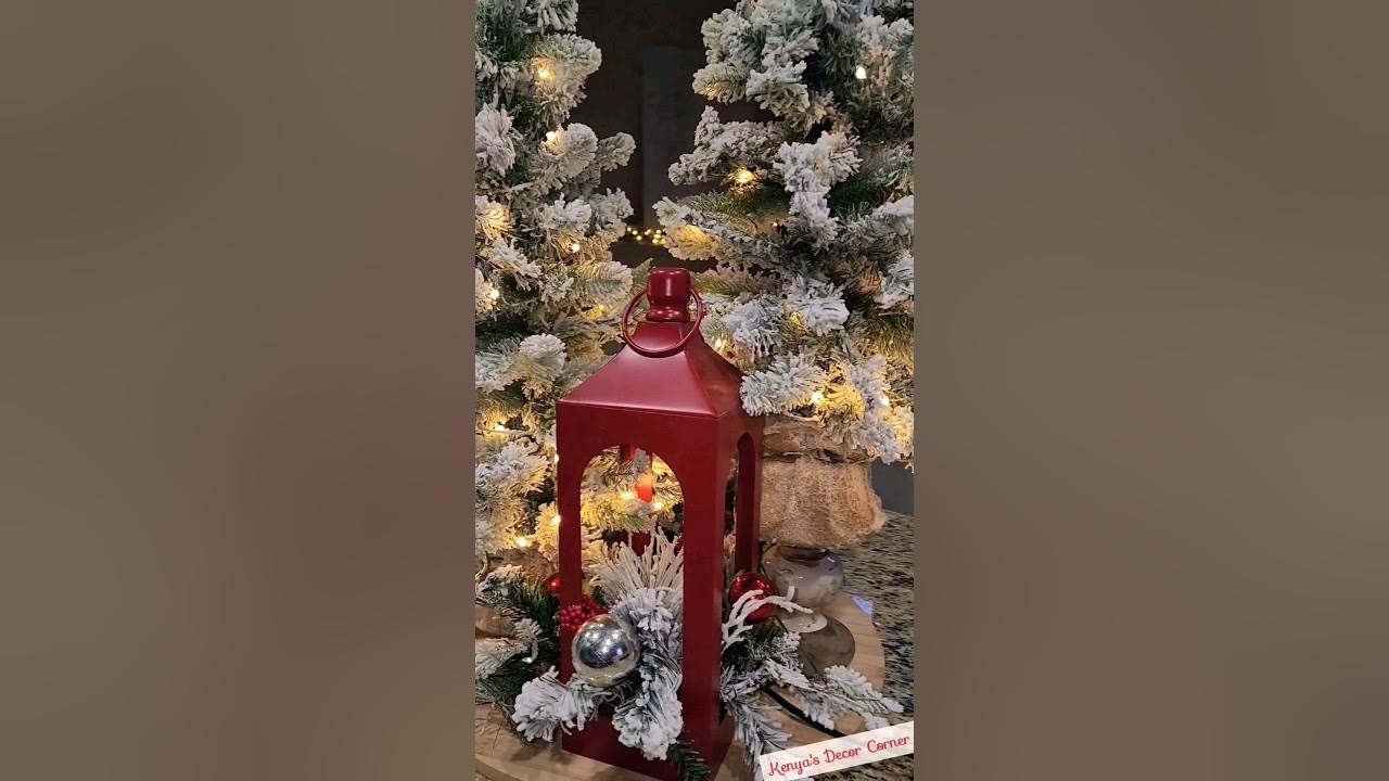 YouTube post by @KenyasDecorCorner for Teami Blends. Caption reads: Christmas Kitchen Island Sneak Peak! King Of....