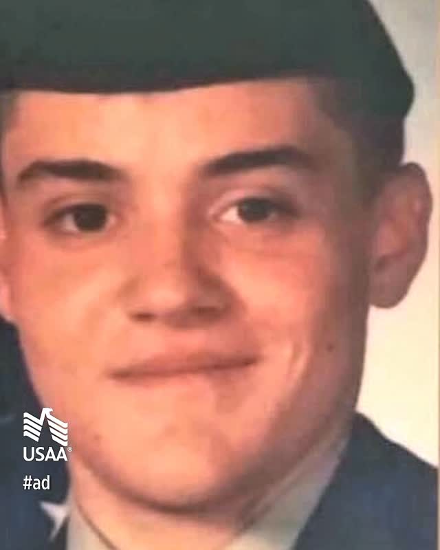 Instagram post by @laurenalaina for USAA. Caption reads: #ad My @usaa membership, thanks to my dad’s....
