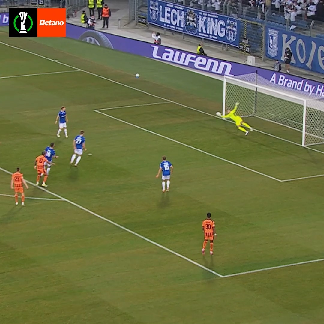 Instagram post by @conferenceleague for Betano. Caption reads: [...] you think is the best? 🧐 #UECLsaves |....