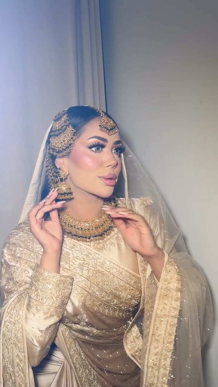 Instagram post by @_almua_ for TATTI LASHES. Caption reads: Nikkah Bridal Inspo 🌹

Who else’s is loving the....