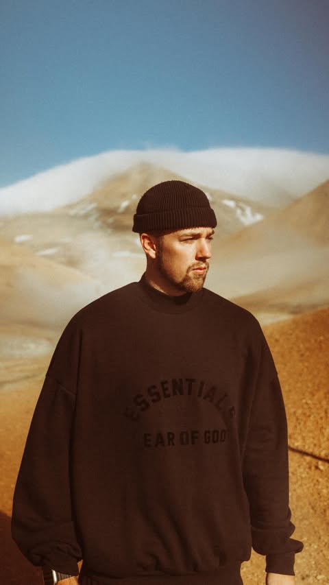 Instagram post by @tuckerdoss for GMC. Caption reads: A little road trip is always good for the soul.....