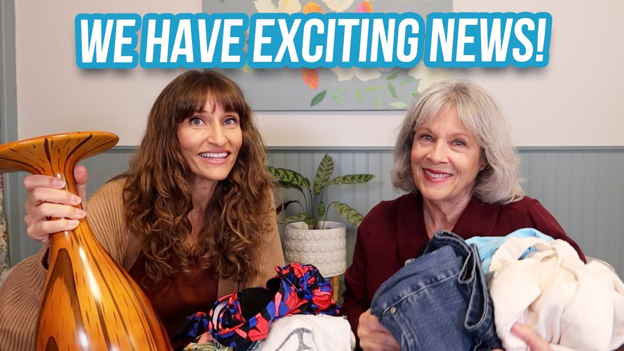 YouTube post by @shannontorrens1 for Quince. Caption reads: Everything We Decluttered & Why (+ EXCITING....