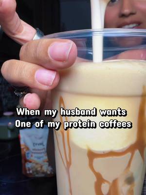 TikTok post by @sourdough_momma for Javy Coffee. Caption reads: @Javvy #javvycoffee #javvyproteincoffee....
