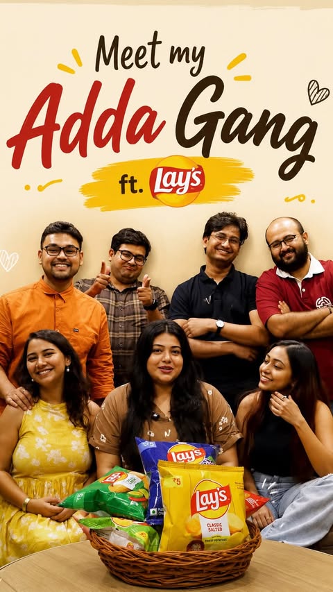 Instagram post by @thehungrygourmand for Lay's. Caption reads: [...] are you? Tell me below 👇....