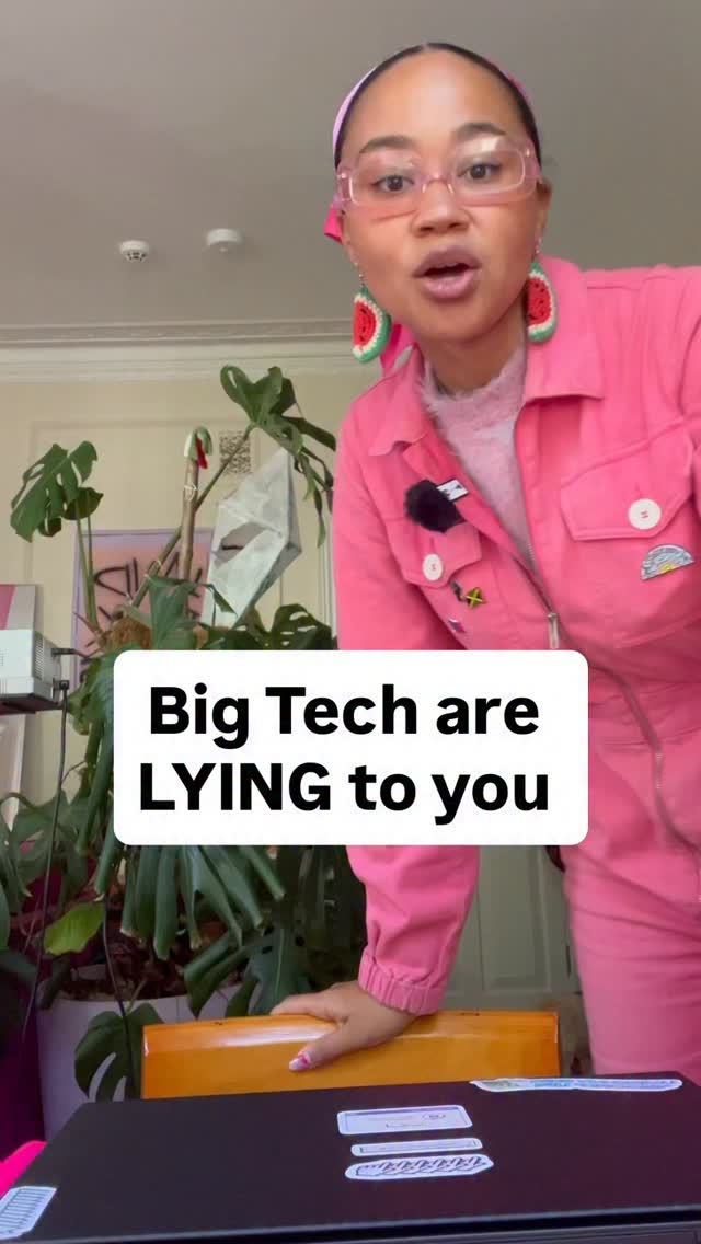 Instagram post by @mikaelaloach for Back Market. Caption reads: ad Did you know about this?? 💻

Microsoft is....