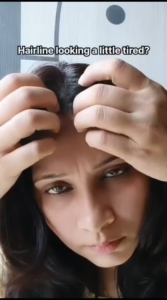 Instagram post by @vineetachaudhary1995 for Indulekha. Caption reads: You stopped stressing about hair fall because....