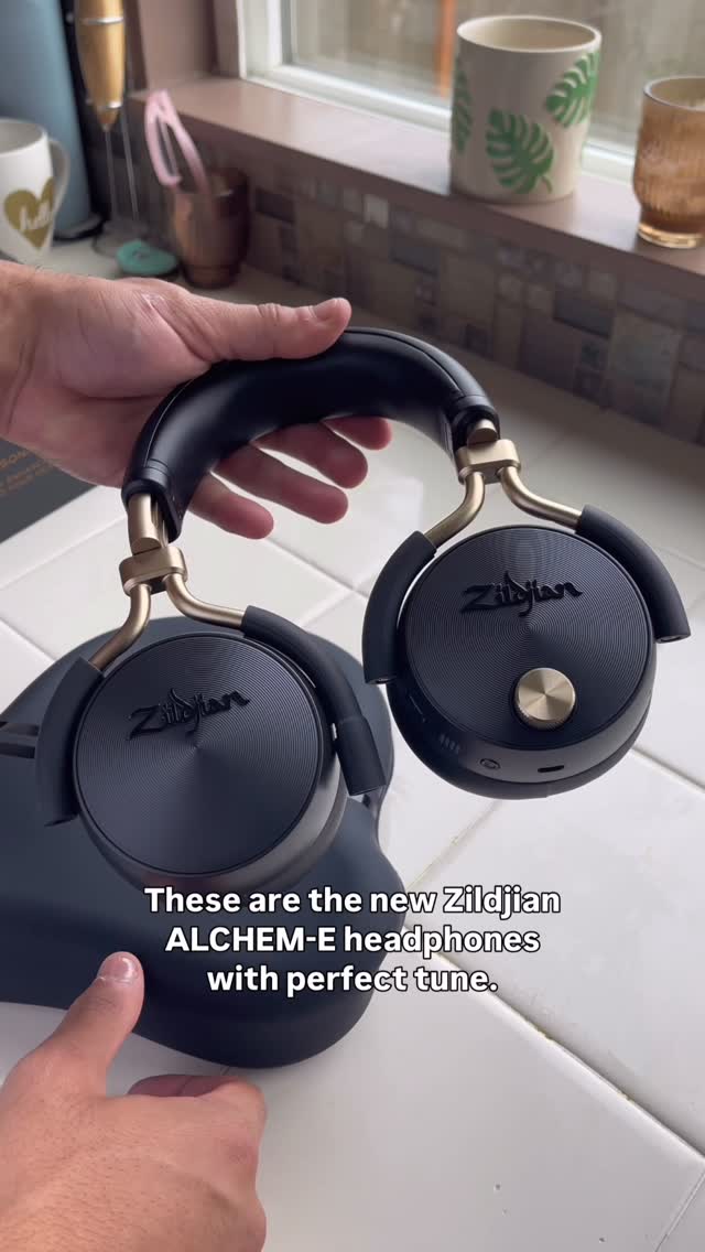 Instagram post by @jayohoopss for Zildjian India. Caption reads: Been running these @zildjiancompany headphones all....