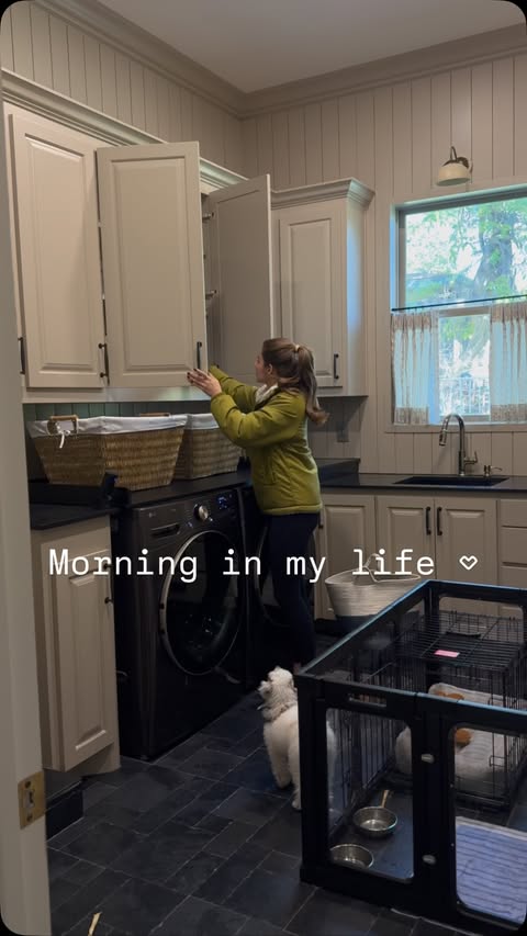 Instagram post by @kait.davis for Depop. Caption reads: [...] 🤍 Updating Mack’s winter closet with @depop....