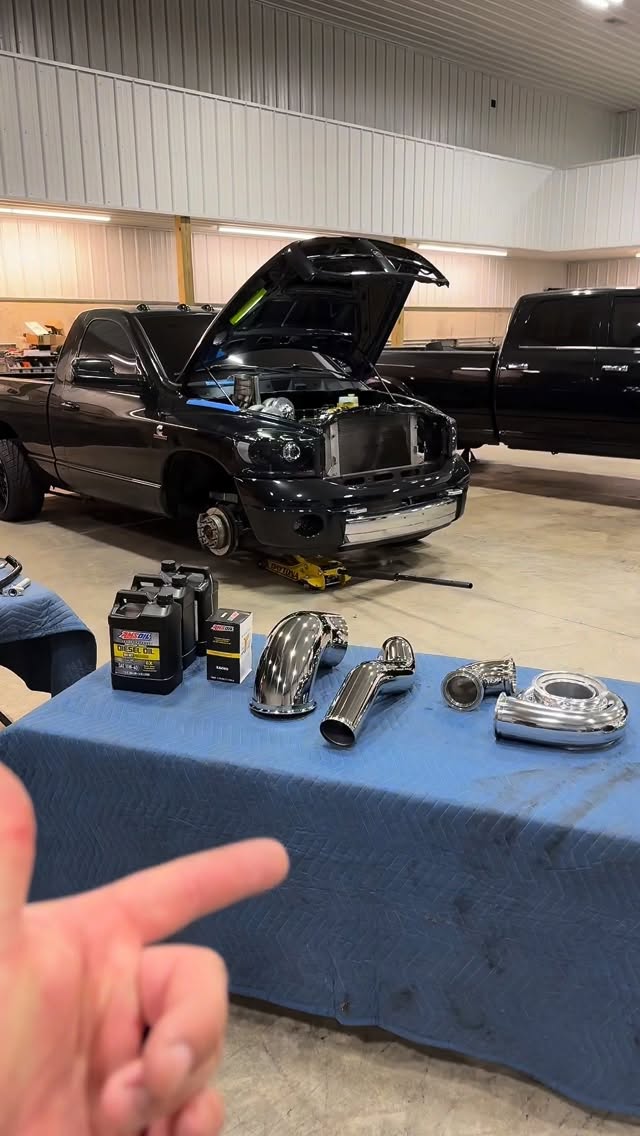 Instagram post by @wrenchworkz for AMSOIL INC. Caption reads: FP4.0 Lets Get It 😎 @amsoilinc is letting me hand....