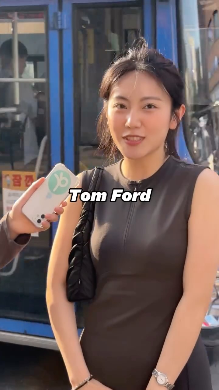 Instagram post by @ssonsonny for TOM FORD. Caption reads: What are you wearing today? 🇰🇷

@ssonsonny....