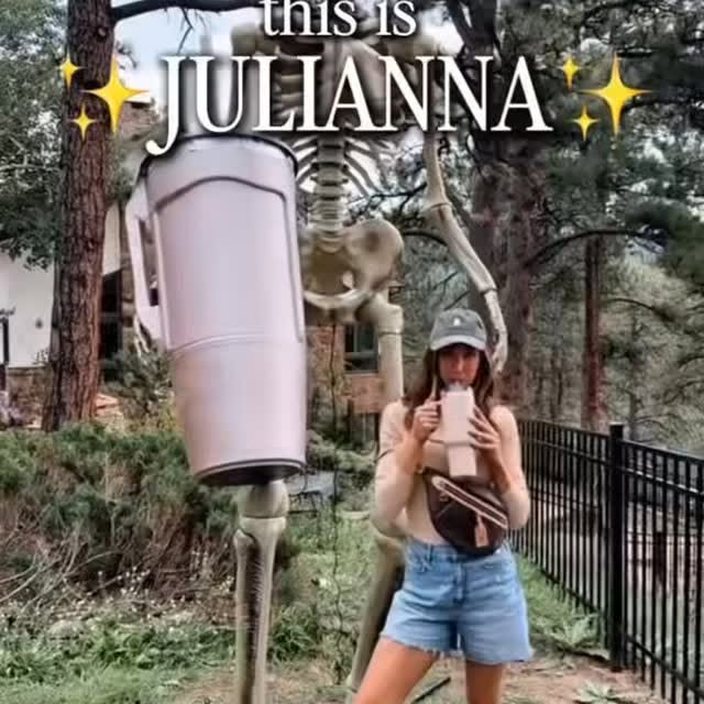 Instagram post by @julianna_claire for Ring. Caption reads: EARLY PRIME DAY DEALS 🎉! Up to 45% off amazing....