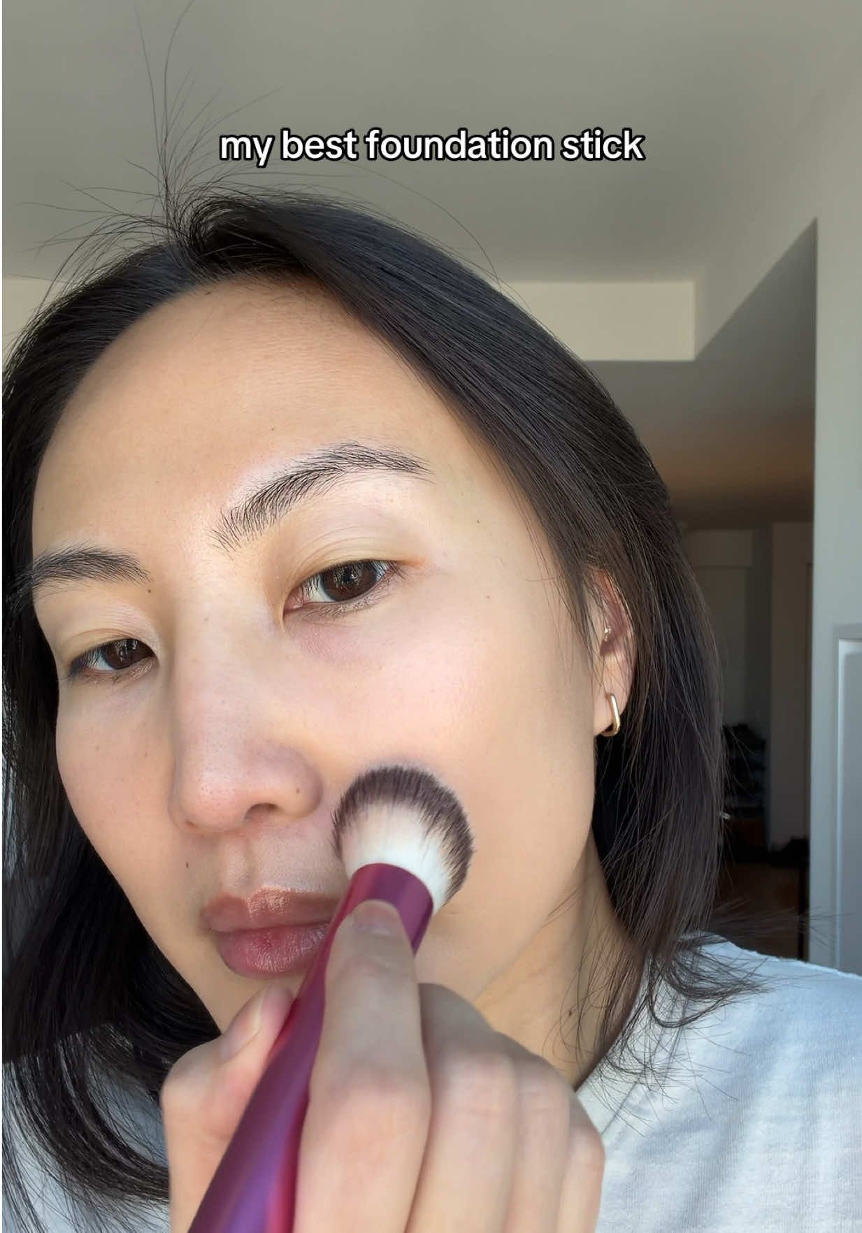 TikTok post by @sunny.tsao for BASMA Beauty. Caption reads: I’ll never stop raving about the @BASMA Beauty....