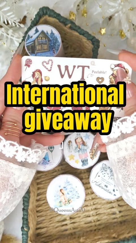 Instagram post by @queensart20 for The Washi Tape Shop. Caption reads: [CLOSED] Congratulations to @jrw1904....