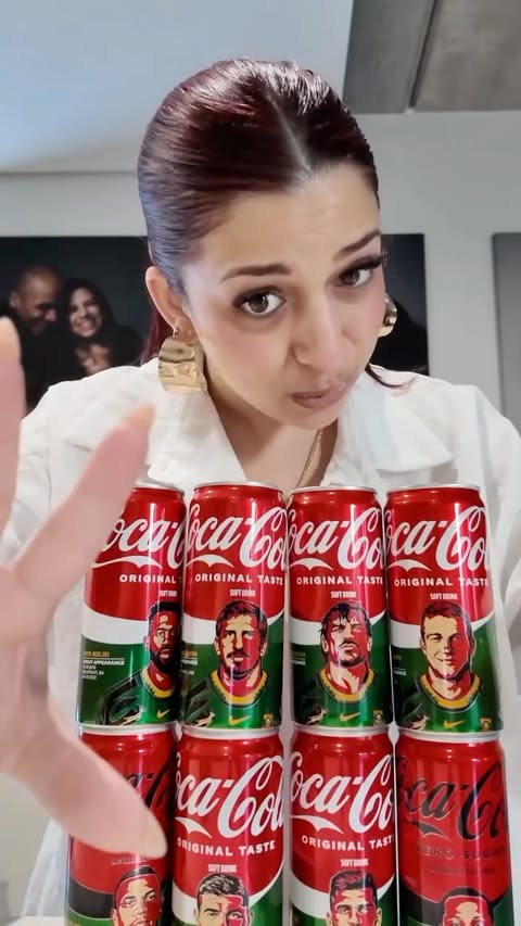 Instagram post by @tara_courtene_c for Coca-Cola South Africa. Caption reads: I have a new obsession! Collecting all 20 of the....