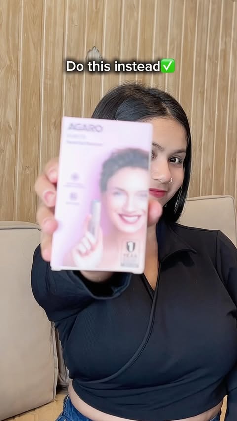 Instagram post by @manpreetkaur_097 for AGARO Lifestyle. Caption reads: Smooth skin in minutes ✨ Quick, easy & painless....