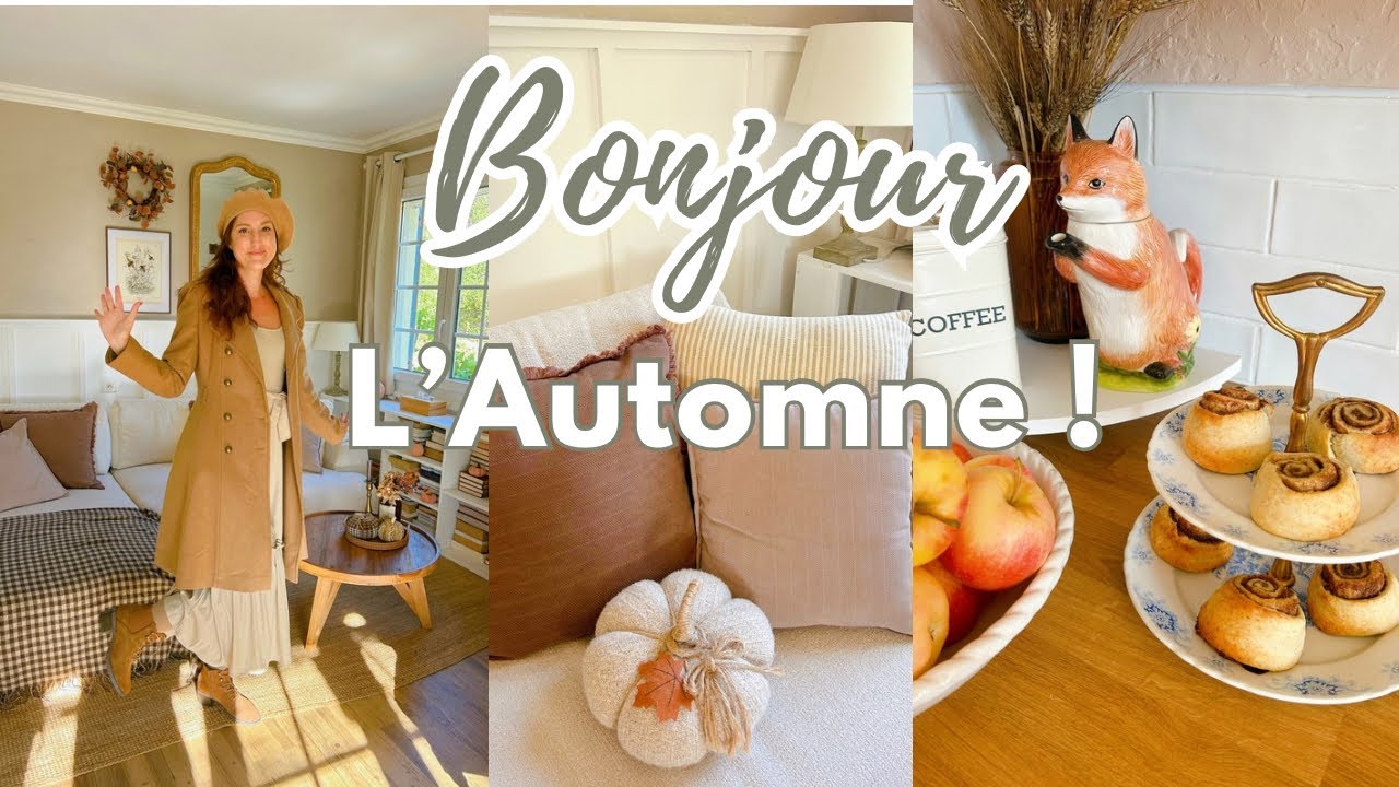 YouTube post by @lapetitemaisoncitron for everdrop. Caption reads: Hello Autumn! Soft and cozy vlog.