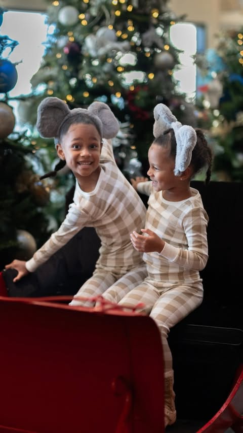 Instagram post by @the.nkunims for Kalahari Resorts. Caption reads: When we lived in New Jersey, winters meant one....