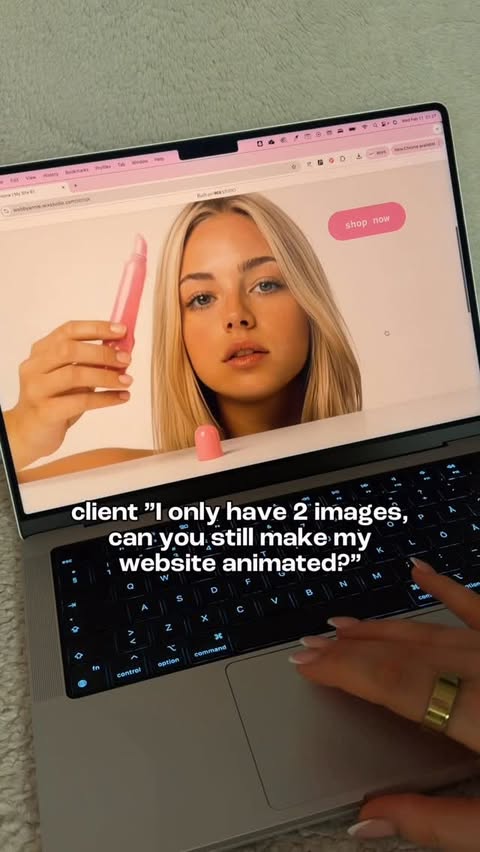 Instagram post by @online.by.annie for Kittl. Caption reads: [...] Animation Kit + the link to try @kittldesign....
