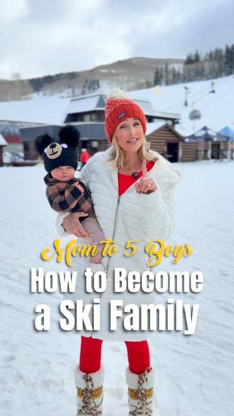 Instagram post by @brookeraybould for Epic Pass. Caption reads: Comment “SKI” and I’ll send you the link so you....