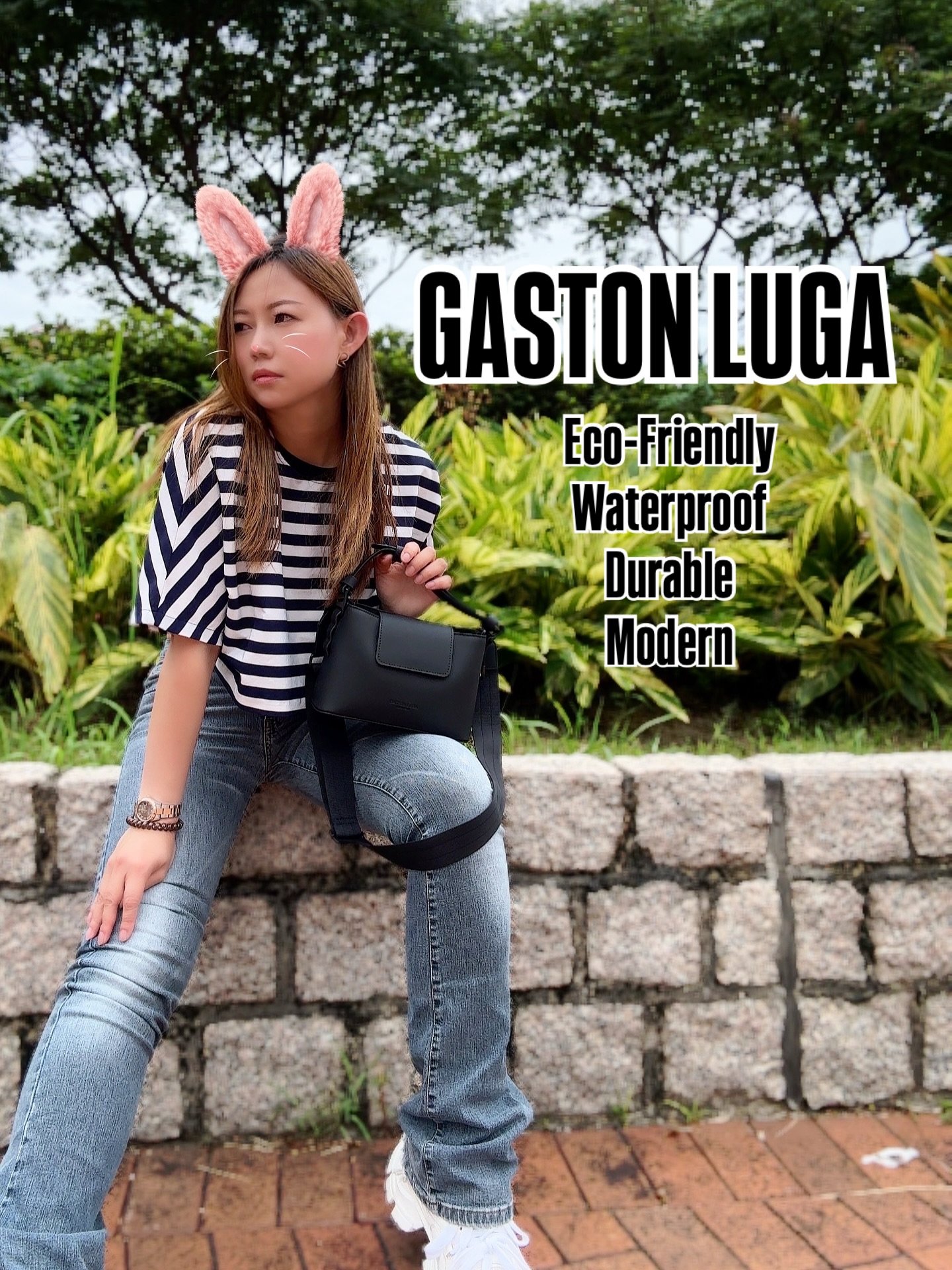 Instagram post by @shelly_diary for Gaston Luga. Caption reads: ✨GASTON....