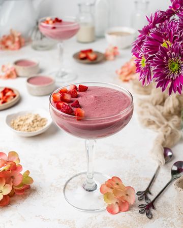 Instagram post by @mykalekitchen for Botanica Health. Caption reads: [...] Protein Elevated Sleep Better by....