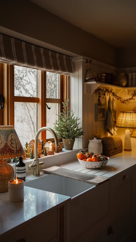 Instagram post by @mrsjessdaines for B&M Stores. Caption reads: Ad Before my kitchen looks and feels this ready....