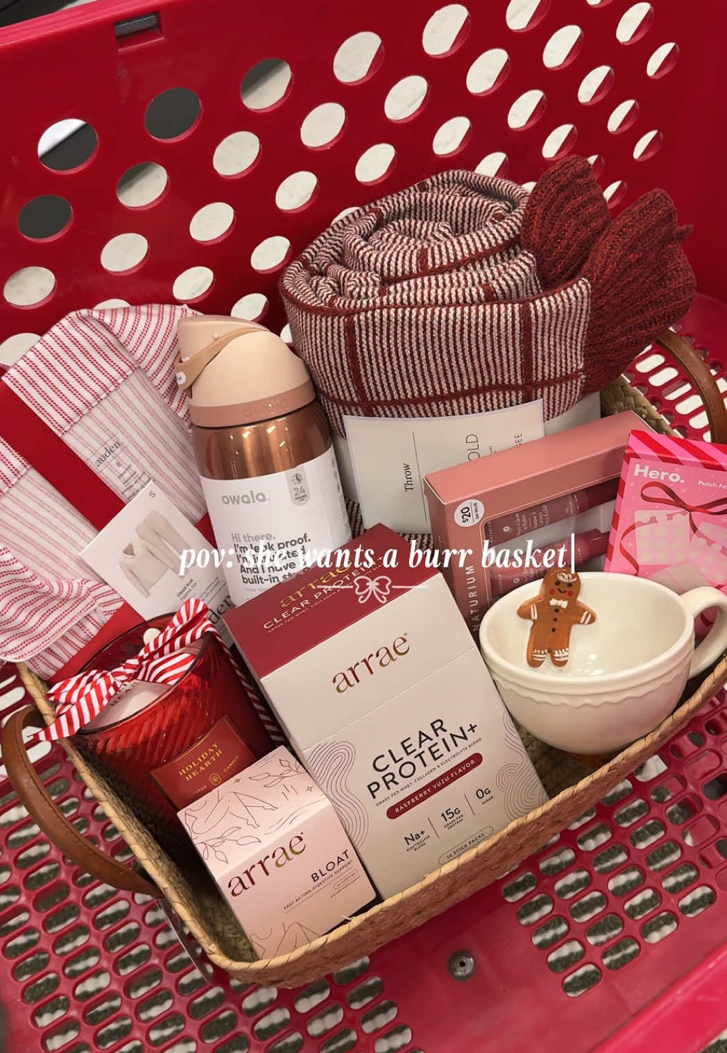 TikTok post by @markykee0 for Arrae. Caption reads: [...] #giftforher #targetrun #giftformom....