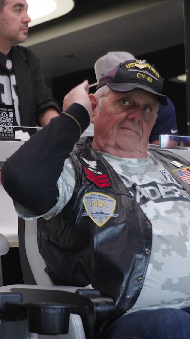 Instagram post by @raidersimpact for Ticketmaster. Caption reads: We partnered with @ticketmaster to give two....