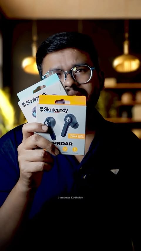 Instagram post by @computerkadhalan for Skullcandy. Caption reads: Skullcandy just dropped the Uproar twins! 
First....