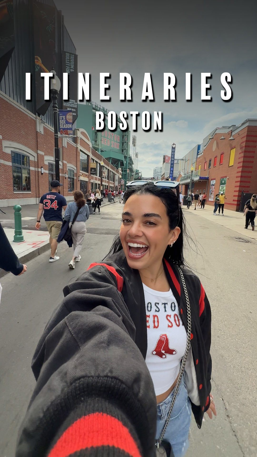 Instagram post by @giannagravalese for Thrillist. Caption reads: There’s a lot more to Boston than baseball games....