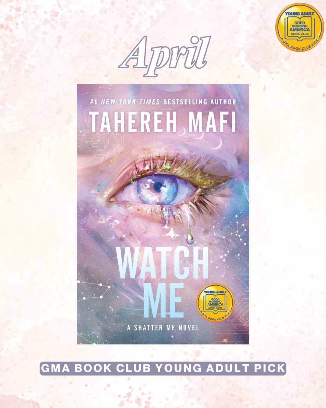 Instagram post by @tahereh for Epic Reads. Caption reads: 📚✨ We’ve been WAITING for this one! Thrilled to....