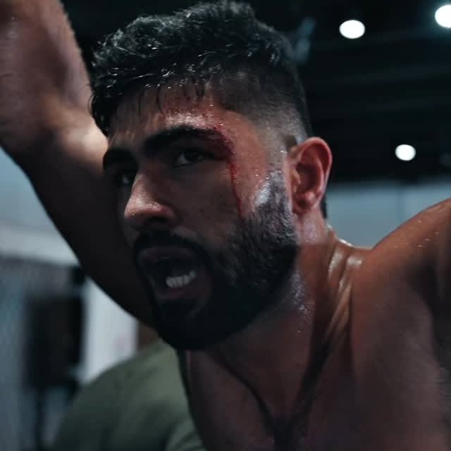 Instagram post by @dhaquetta for Goat Shed Academy. Caption reads: Blood sweat tears the only path Ready to Defend my....