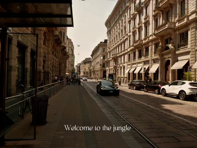 Instagram post by @ryan_jerome for MCM. Caption reads: [...] urban Jungle in Milan to discover the new....