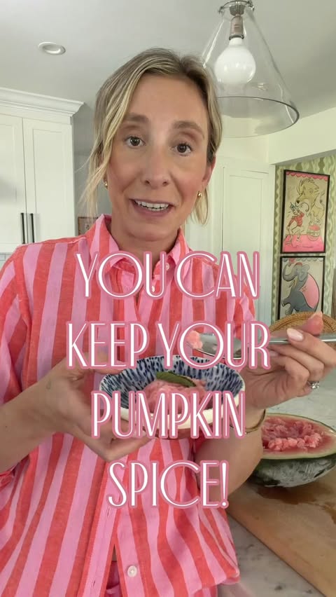 Instagram post by @lemonstripes for fairlife. Caption reads: [...] 🍉 I had to try this trend and used....