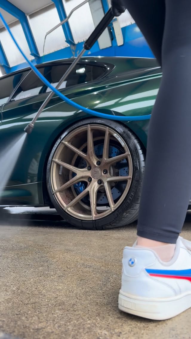 Instagram post by @inked_m4_girl for Auto Finesse. Caption reads: [...] are not clean anymore 😂

Save 20% at....