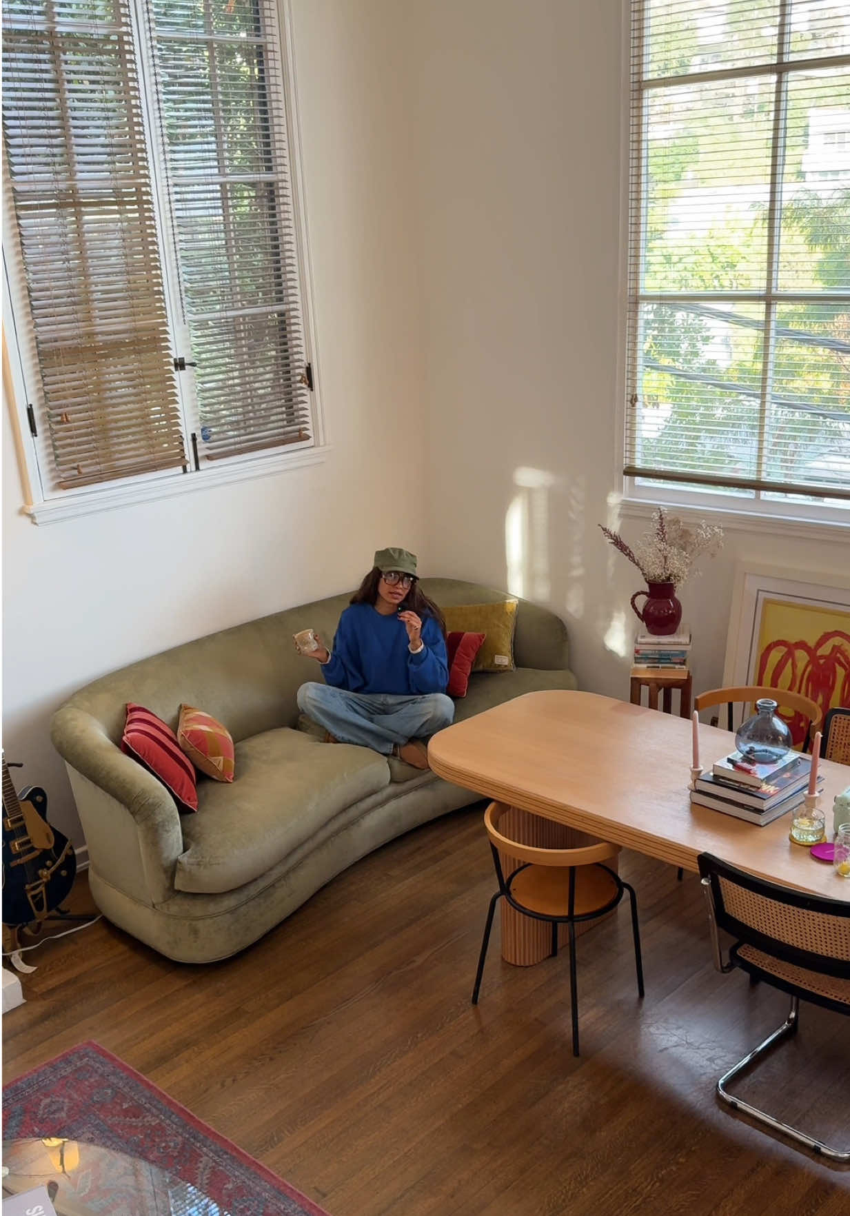 TikTok post by @chelseaj0rdan for Sonos. Caption reads: Movie nights just got a whole lot better @Sonos....