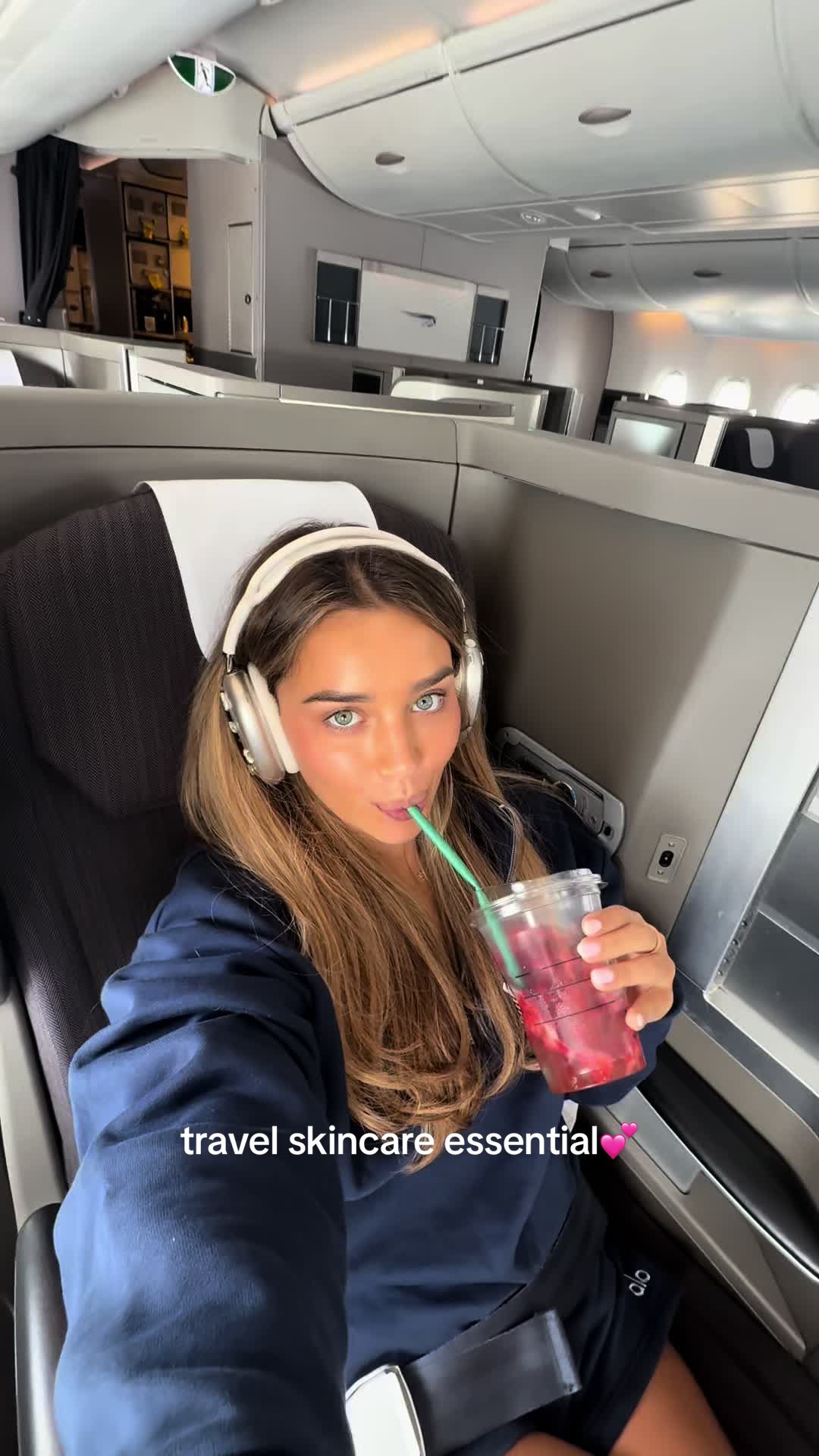TikTok post by @lucinda for UKLASH. Caption reads: [...] skin first always using the UKSKIN by....