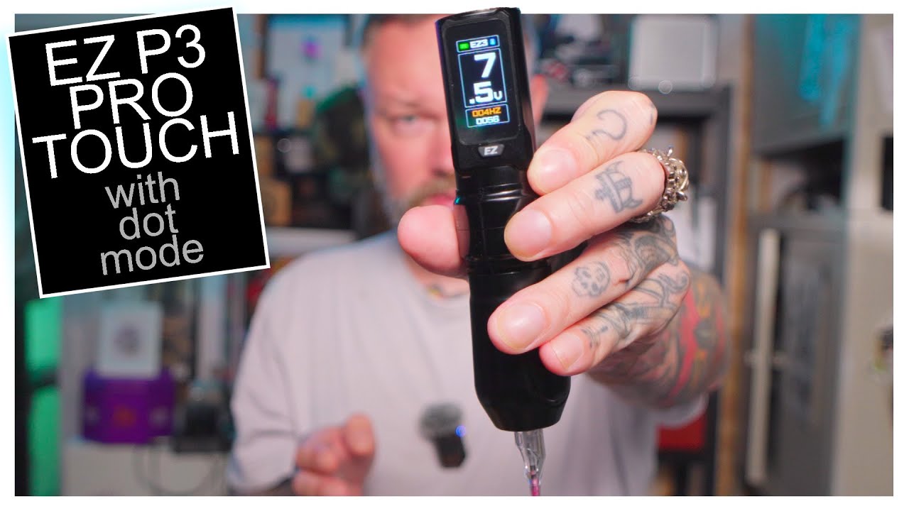 YouTube post by @TattooShopTalk for Pepax Official. Caption reads: Contact us: info@tattooshoptalk.com Follow EZ....
