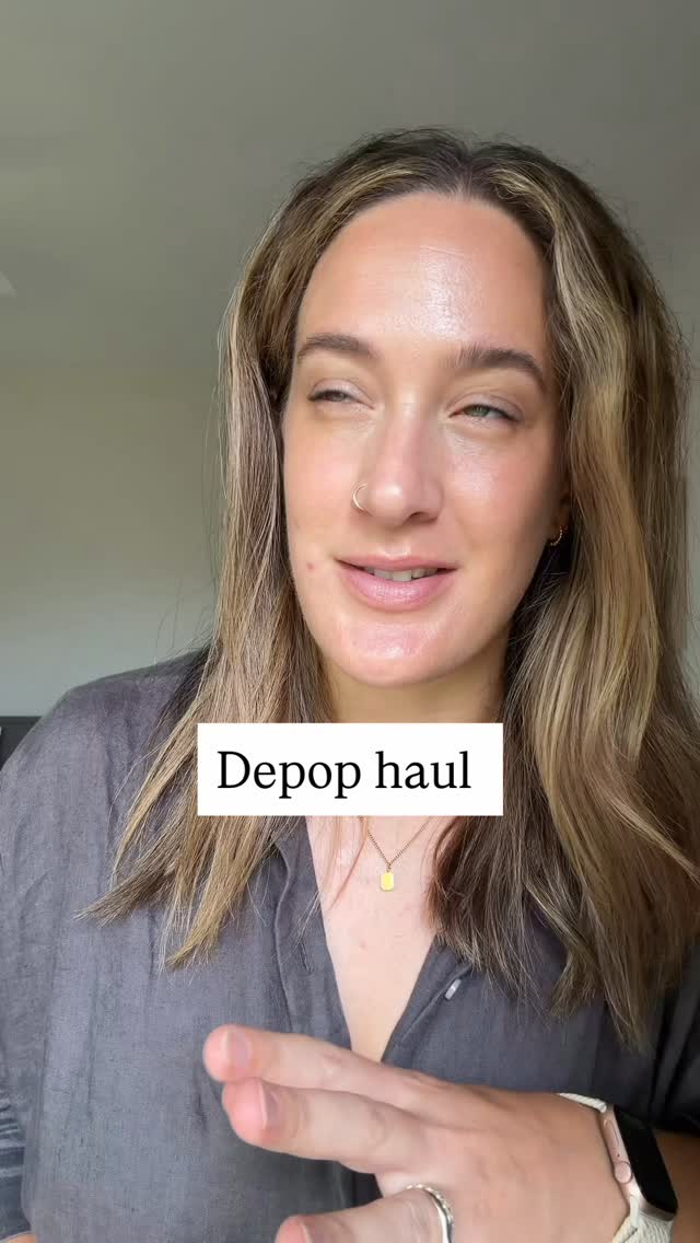 Instagram post by @itsgeorgia.louise for Depop. Caption reads: I search Depop quite often & have landed on some....