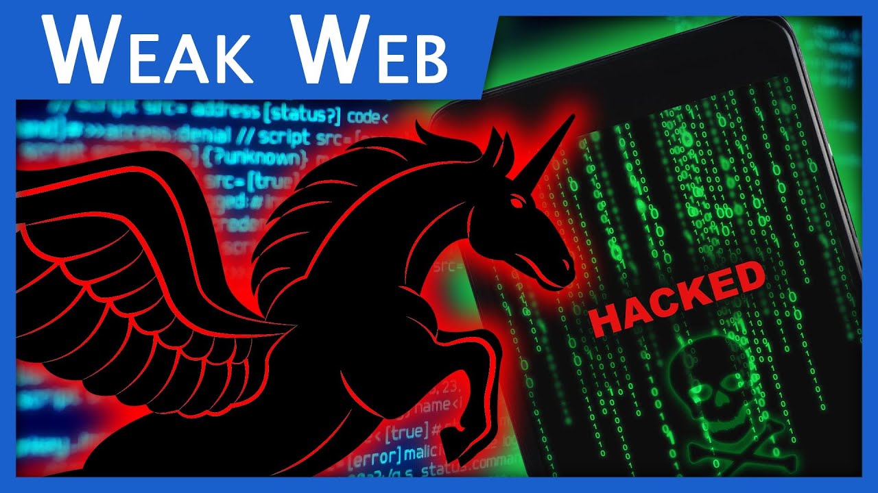 YouTube post by @Seytonic for Amnesty Italia. Caption reads: Pegasus iOS/Android Spyware: New Leaks....