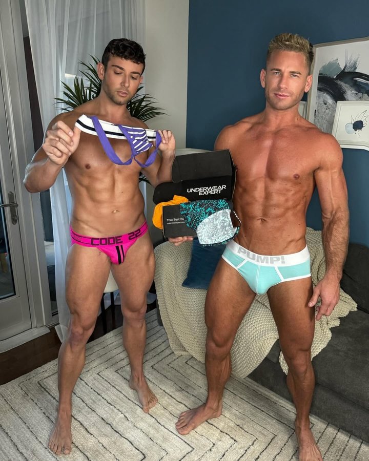 Instagram post by @koatyblayne for Underwear Expert. Caption reads: [...] what underwear you want? We let....