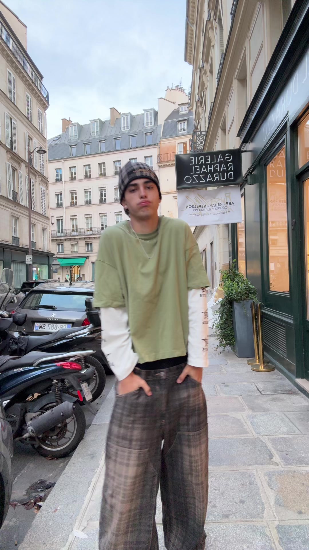 TikTok post by @nzochery for Pull&Bear. Caption reads: Cold in @Pull&Bear .