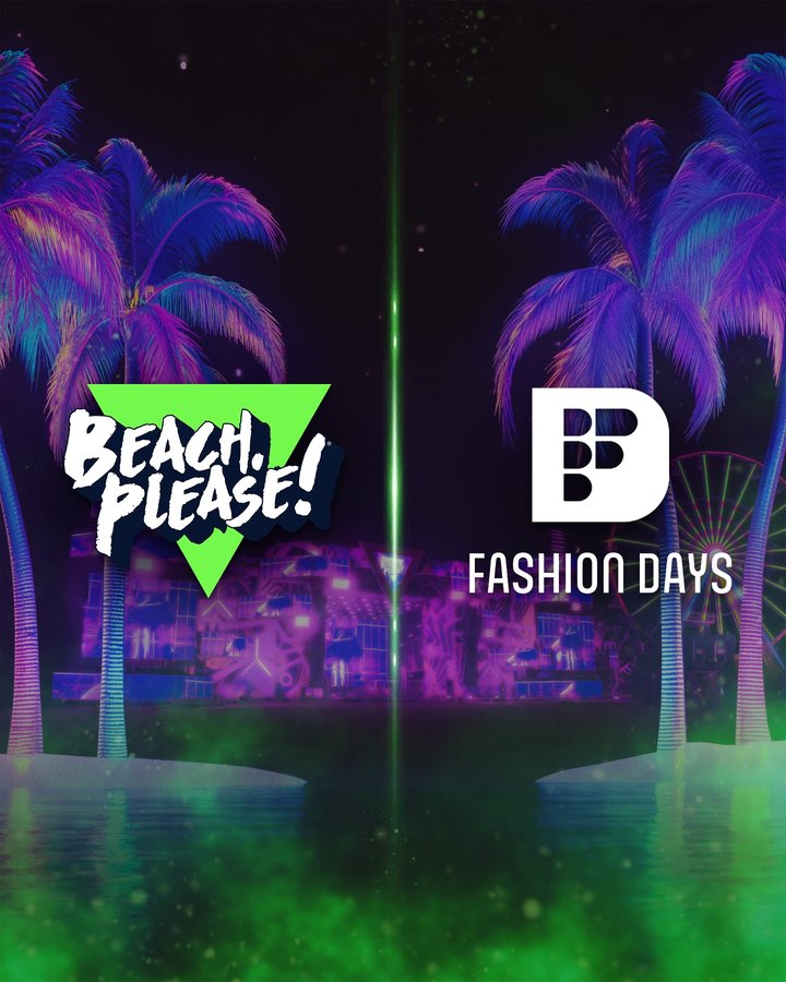 Instagram post by @beachplease for Fashion Days. Caption reads: You know that a good look is essential for a great....